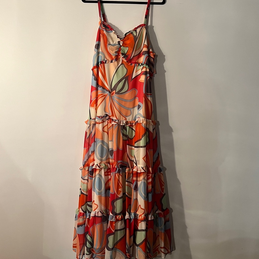 NWT maxi Alexis for Target colorful sundress 1X